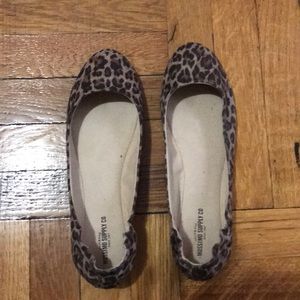 Mossimo supply co leopard ballet flat size 11